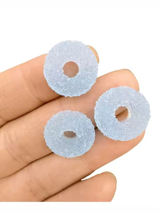 20/50/100 Pcs Sweet Mixed 13mm Half Round Soft Candy Flat Back Scrapbooking Hair Bow Center Embellishments DIY Accessories